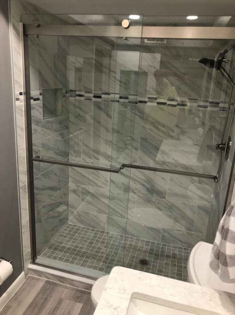 Tub-to-Shower — Southwest Florida bathroom remodeling